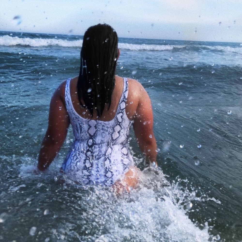 SNAKE PRINT ONE PIECE